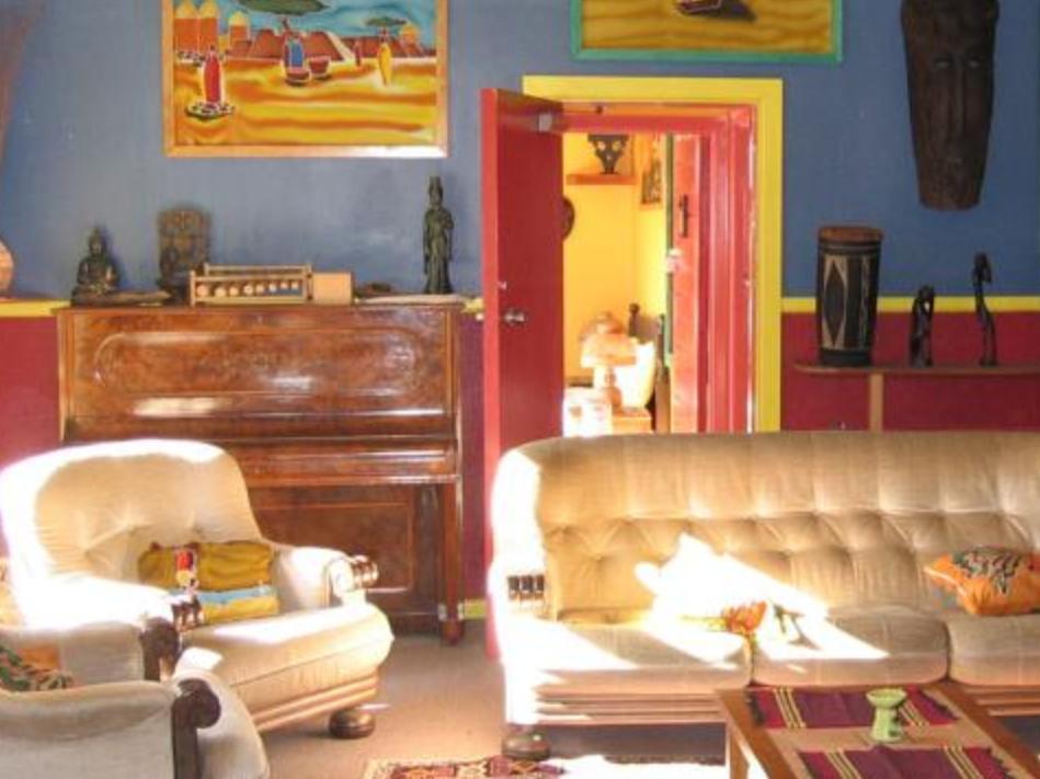 グローバル ビレッジ トラベラーズ ロッジ グレイマウス エクステリア 写真 The interior of the house